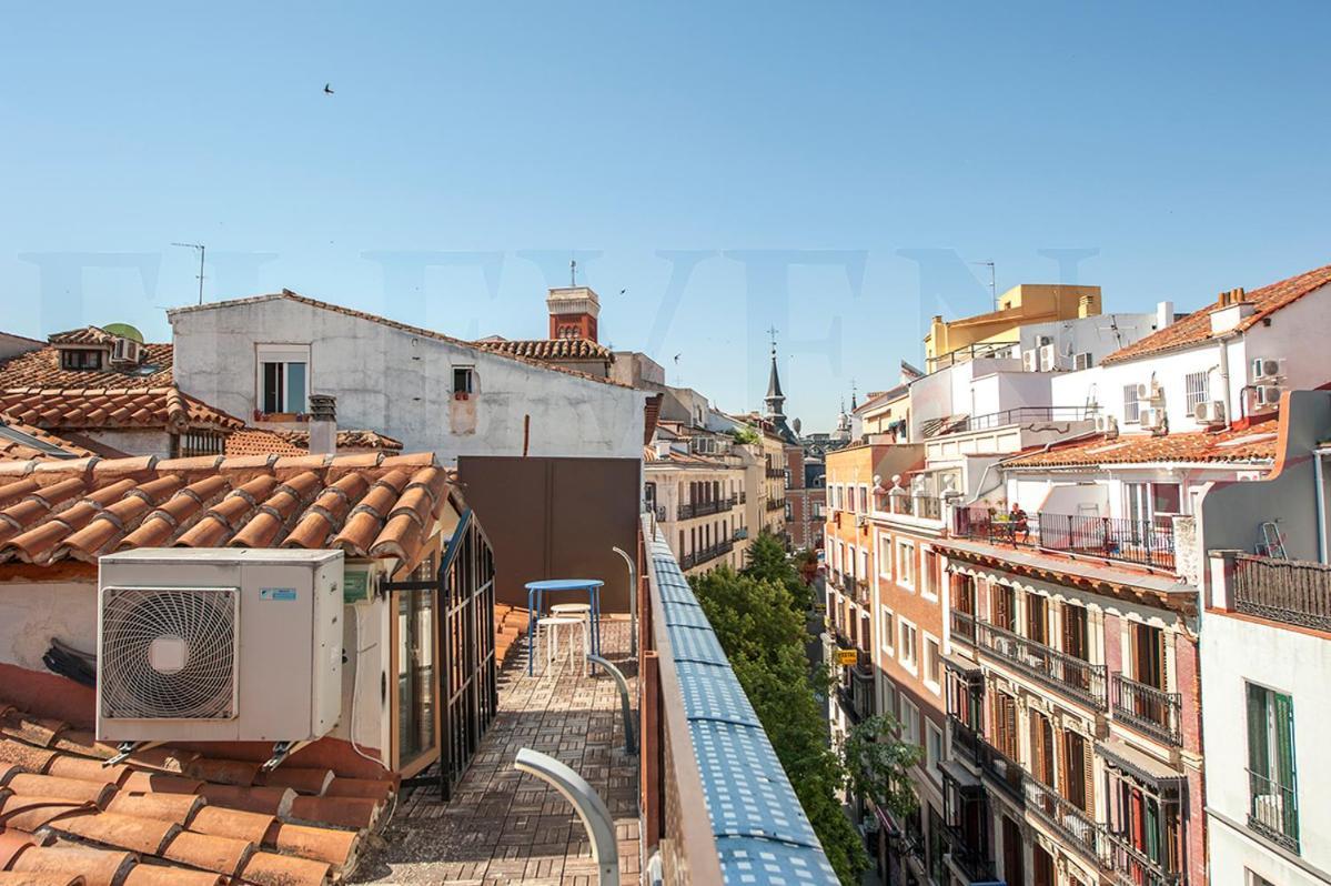 Exclusivo Atico Con Terraza En Plaza Mayor Madri Exterior foto